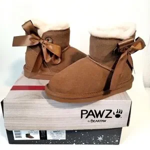 Paw Bearpaw Amelia Boots Girls size 10 NIB - Main Image